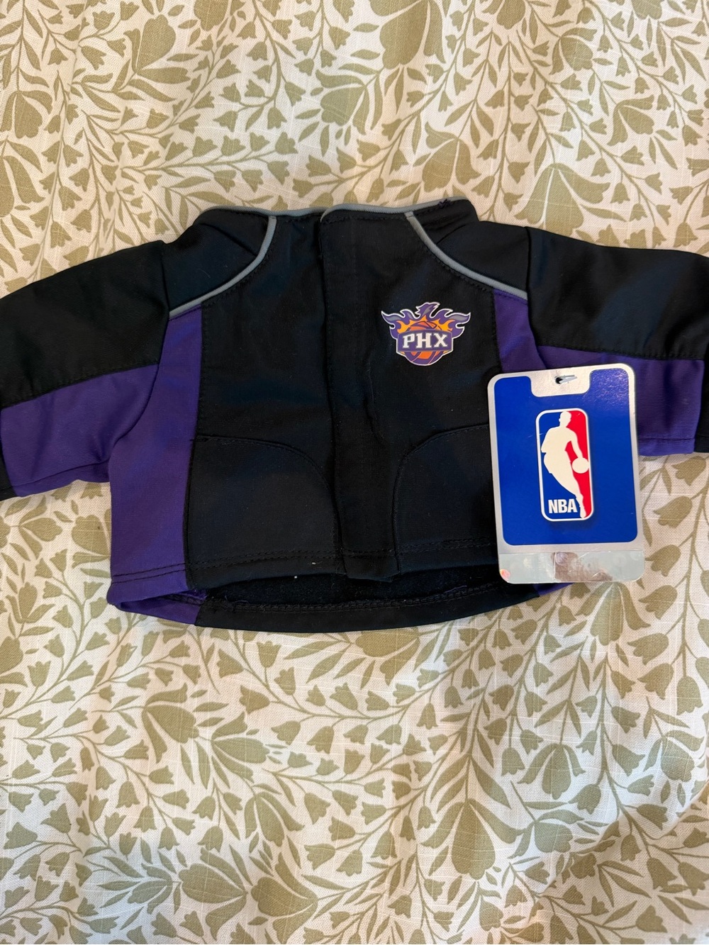 Build a Bear Workshop NBA Phoenix Suns Black & Purple Kids Jacket Top